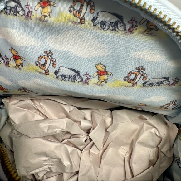 NWT. Disney Loungefly Winnie the Pooh Mini Backpack. Winnie the Pooh & his pals main image 6